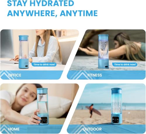 Portable Hydrogen Water Bottle