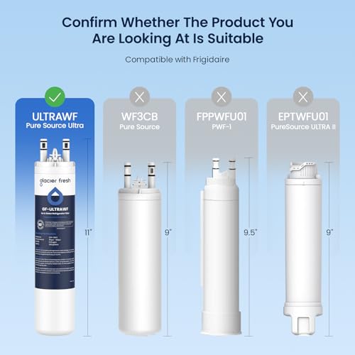 ULTRAWF Frigidaire Refrigerator Water Filter (3 Count)