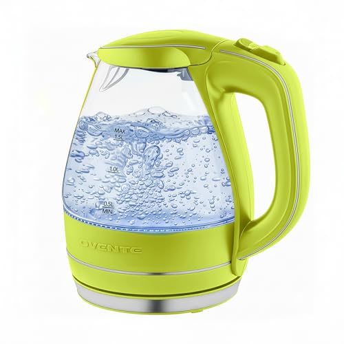 1.5L Glass Electric Kettle Water Boiler