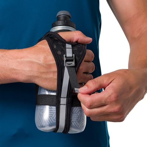 SpeedDraw 2 Insulated Handheld Running Water Bottle Flask 18oz
