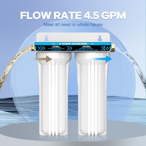 RV Dual Water Filter System