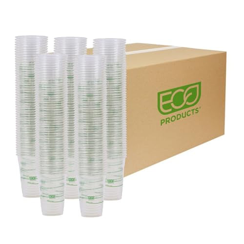 GreenStripe Clear Disposable Cold Cups (1000 Count)