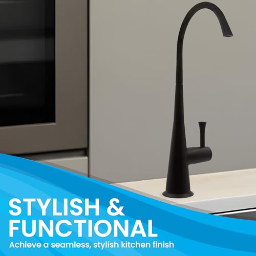 Non-Air-Gap Brass RO Faucet, Matte Black