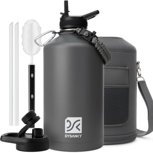 Gallon Insulated Water Bottle with Portable Carrier Bag for Outdoor