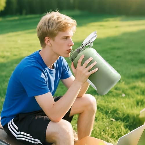 Large Glass Water Bottle