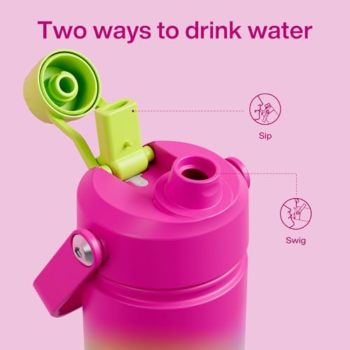 Kids Insulated Water Bottle with Straw
