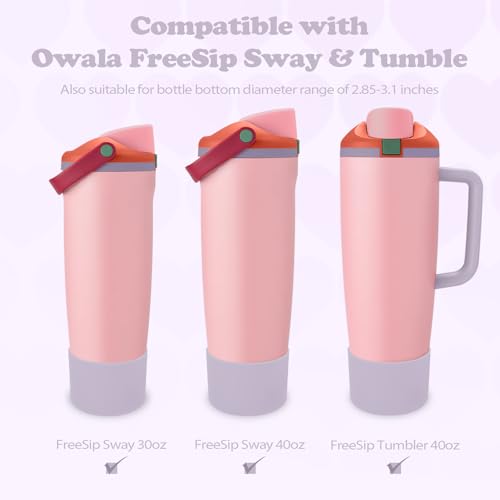 Silicone Boot for Owala 30oz & 40oz FreeSip Sway Bottles & Tumblers