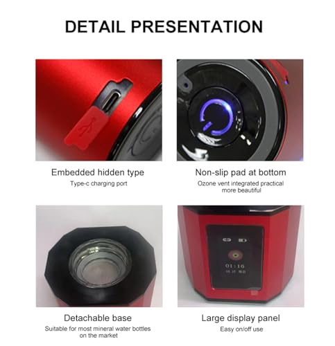 4000 5000PPB Hydrogen Water Bottle Generator