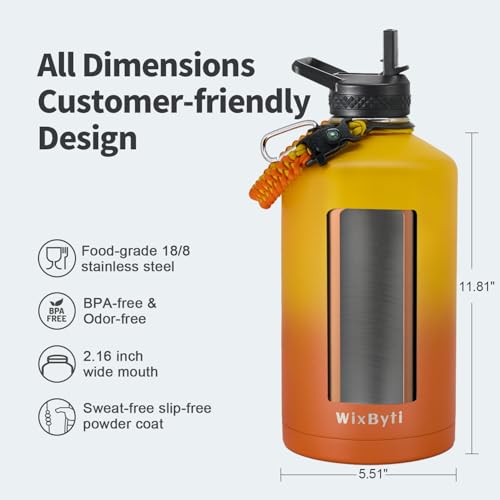 One Gallon Insulated Water Bottle