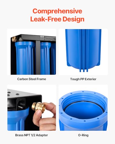RV Water Filter with Bracket