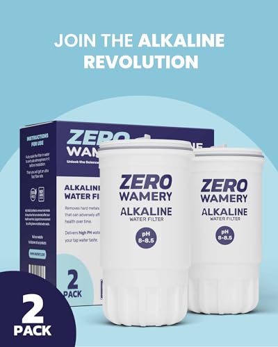 5‑Stage Alkaline Pitcher Water Filter 2‑Pack (2 Count)
