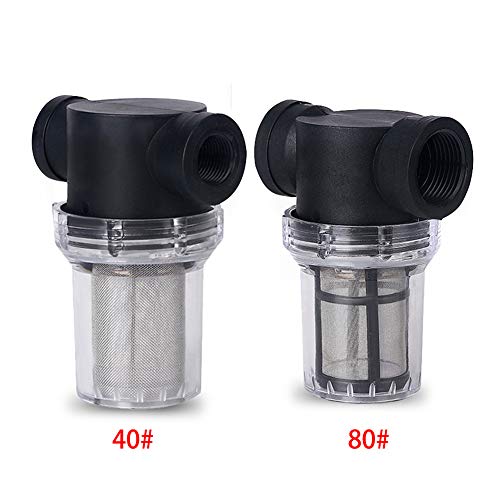 1Pcs Garden Pond 1 inch Inline Mesh Strainer Water Pump Filter Irrigation High Flow Pipeline Filter Garden Interface Strainer