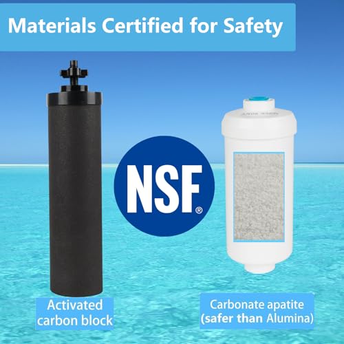 Water Filter Replacement for Berkey® and K5366 Fluoride Filters (4 Count)