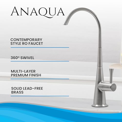 Non-Air-Gap Brass RO Faucet, Brushed Nickel