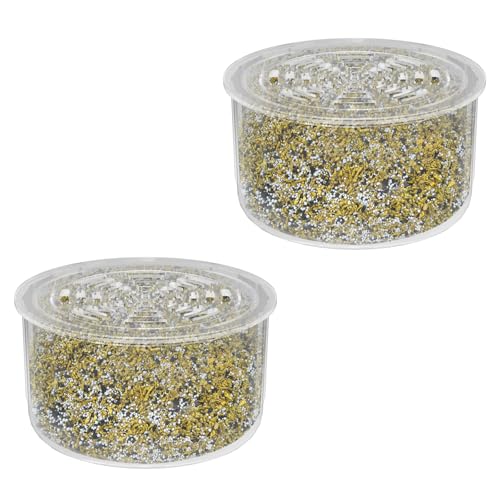 2 Pack Shower Head Filter Replacement Cartridge Compatible with All Canopy Handheld & Fixed Filtered Shower Head