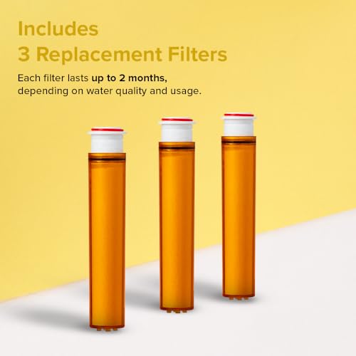 Vitamin C & Sediment Shower Filter Replacement Cartridges (3 Count)