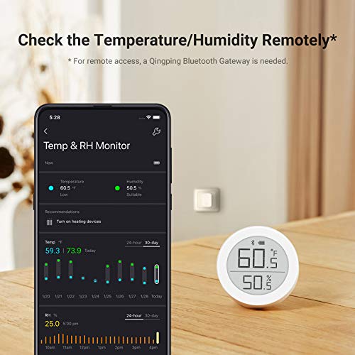 Digital Bluetooth Thermometer Hygrometer