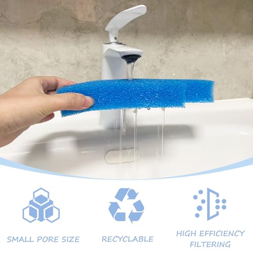 12 Pack Replacement Filter Sponge Foam for Seachem Tidal 75 Filter (12 Count)