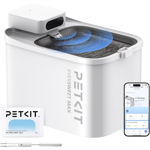 EVERSWEET MAX Cordless Cat Water Fountain with Motion Sensor