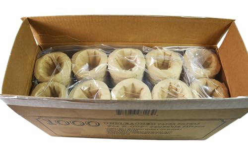 1000 Disposable K Cup Paper Filters for Reusable Coffee Pods (1000 Count)