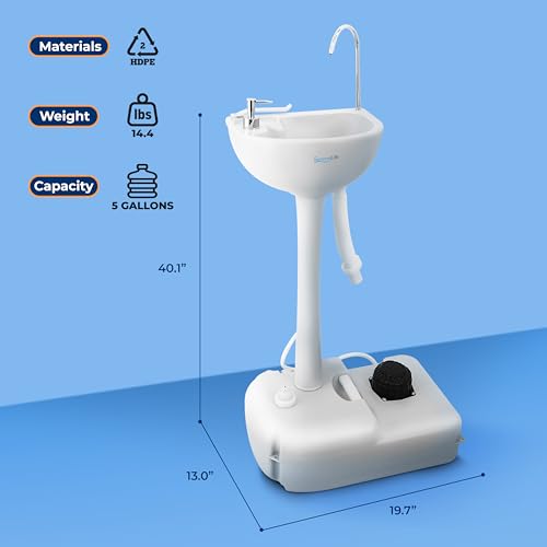 Portable Camping Sink with 19L