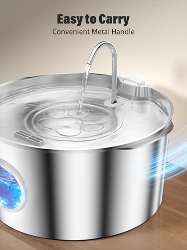 3.4Gal Dog Water Fountain for Large Dogs