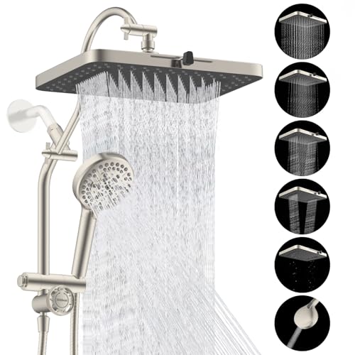 cUPC Certified High Pressue 13'' Rainfall Shower Head with 5