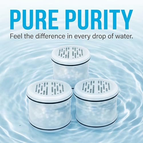 Replacement Shower Filter Cartridge Compatible With MakeFit H5H117 H5H117CP Filtered Shower head for Hard Water Reduce Chlorine and Harmful Substances