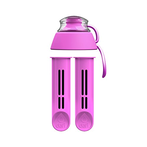 Pack of 2 Carbon Filter Replacements & lid for Water Bottle (2 Count)