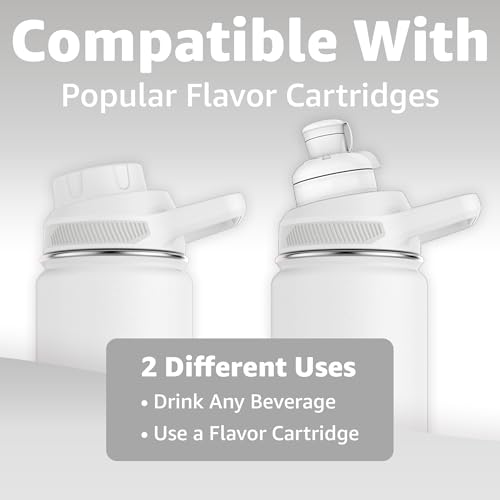 Water Bottle Compatible With Popular Flavor Cartridges