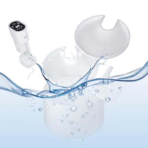 Cordless Ceramic Cat Water Fountain 78oz (78 Fl Oz)