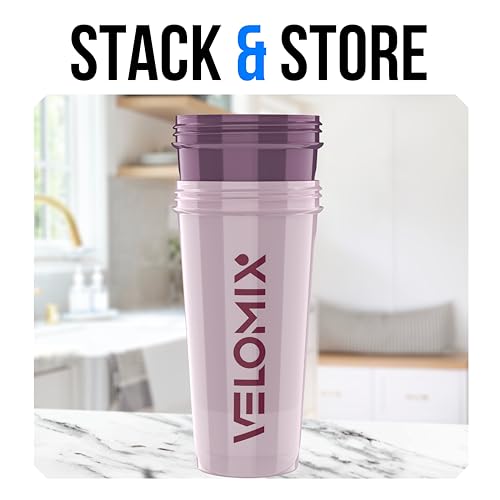 2 Pack 28oz Protein Shaker Bottle for Protein Mixes (2 Count)