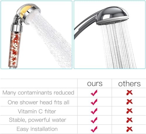 Vitamin C Shower Head with Handheld