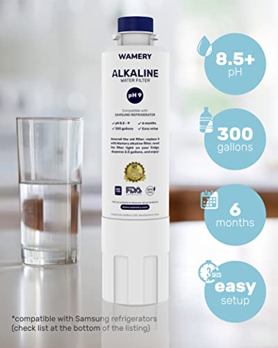 Alkaline Refrigerator Water Filter Replacement