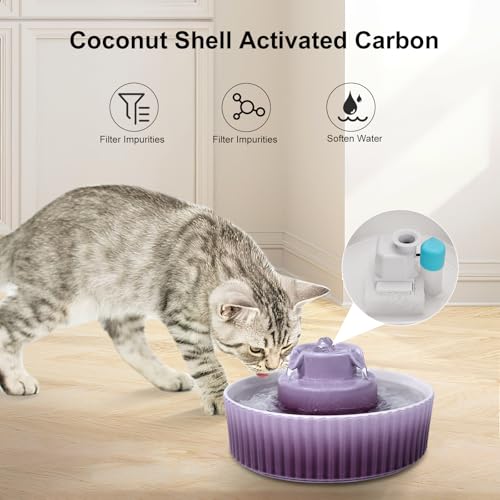 Ceramic Cat Fountain