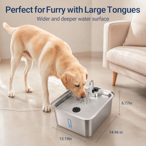 4.5Gal 17L Pet Water Fountain