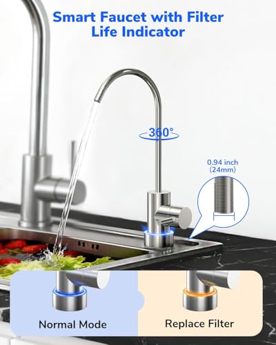 Reverse Osmosis Water Filter Under Sink System