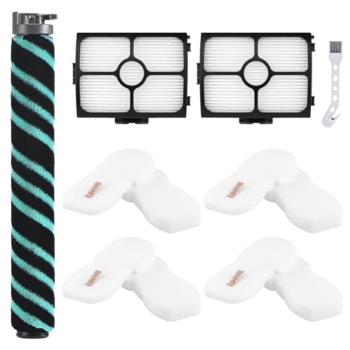 8 Pack HZ4002 Brush Roller Filter Replacement Part for Shark PowerDetect