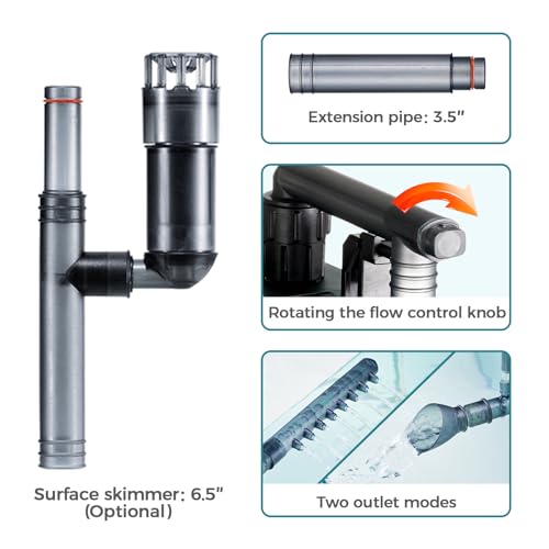 180GPH Hand on Filter for Aquariums