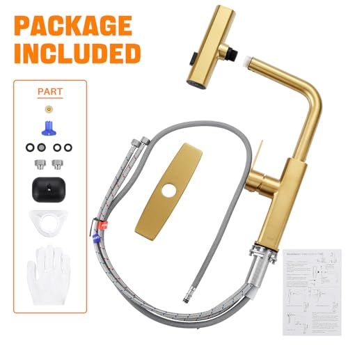 Kitchen Faucet with Pull Down Sprayer