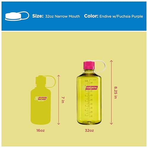 32 oz Narrow Mouth Water Bottle