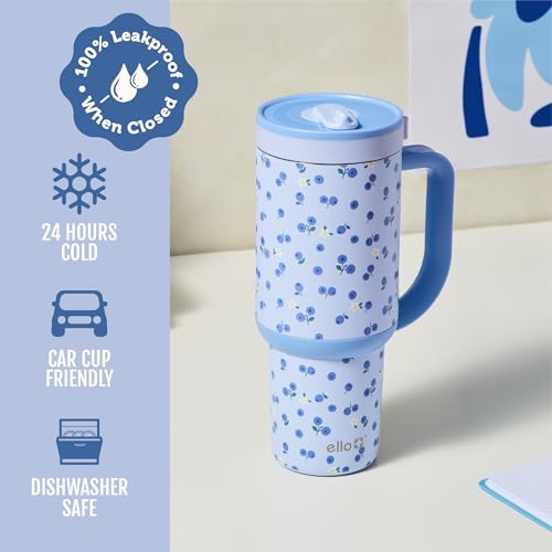 Oasis 30oz Insulated Stainless Steel Tumbler with Straw