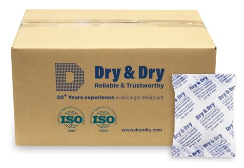 50 Gram [200 Packets] Silica Gel Packets Desiccants