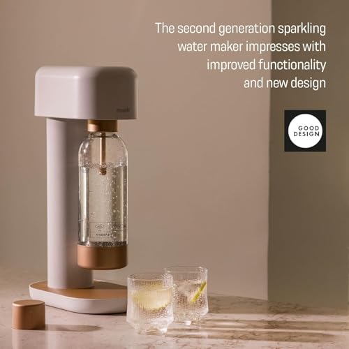 Ruby 2 Silent Soda Maker with1L Bottle