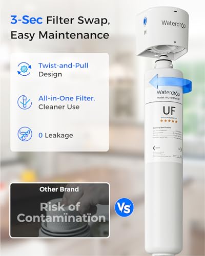 17UBW UF 0.01 μm Ultra Filtration Under Sink Water Filter System