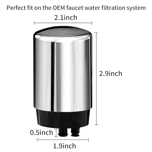 4 Pack Faucets Filters Cartridge (4 Count)