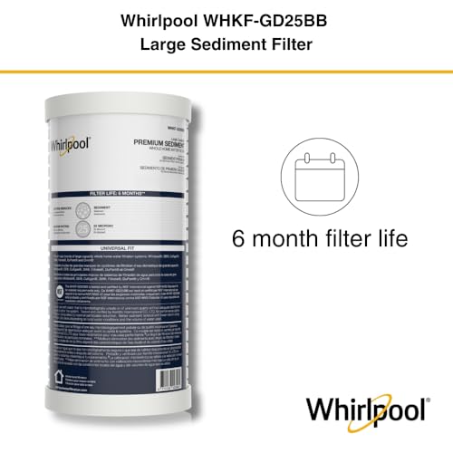 10" x 4.5" Whole House Large Capacity Sediment Filter WHKF