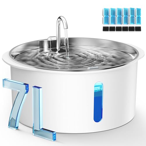 Dog Water Fountain for Large Dogs (236 Ounce)