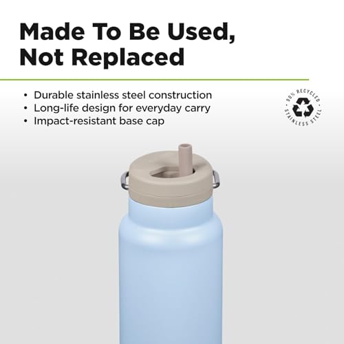 32oz TKWide Insulated Water Bottle with Twist Cap