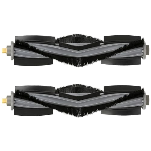 2 Pieces) T20 Omni Roller Brushes Accessories for ECOVACS DEEBOT X1 Omni/ T20 Omni/ T10/ T10 Plus/ T10 Turbo/ T10 Omni, Robot Vacuum Cleaner Roller Brush Kit, Replacement Parts (2 Count)
